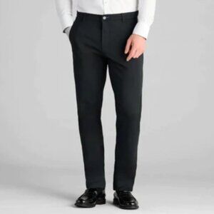 Twillory  Mens Technical Fabric Pants- Black- Trim Fit- 32x32